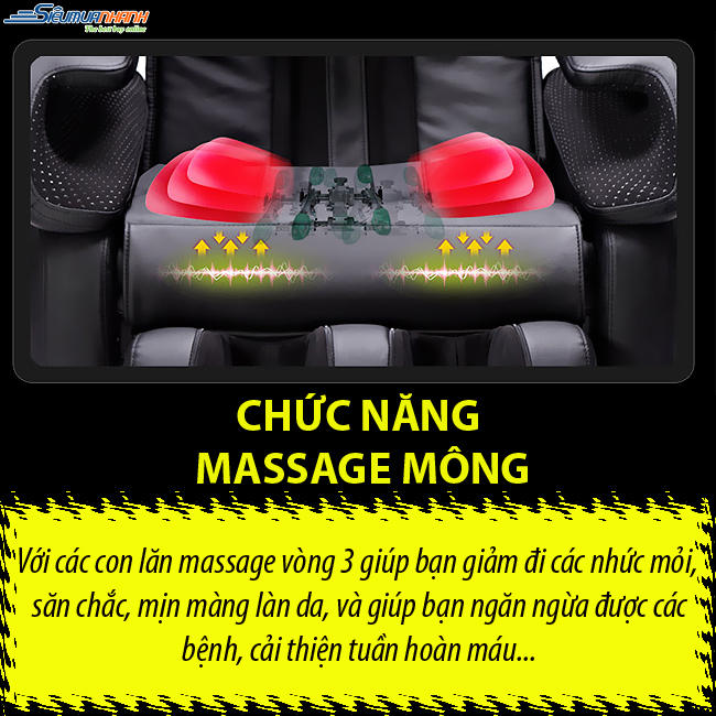 Ghế massage toàn thân Shika SK 8924